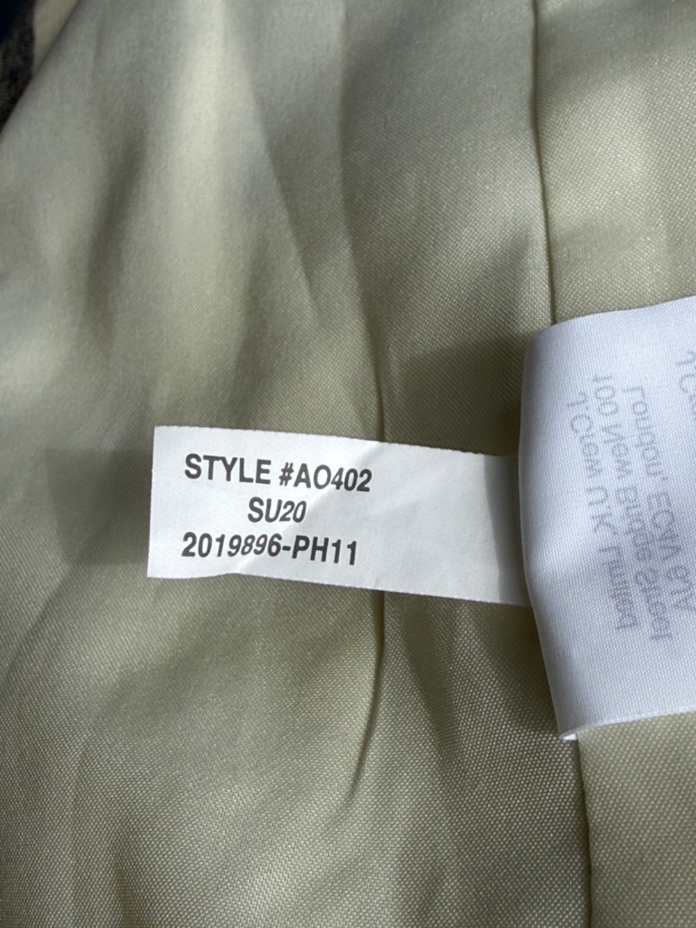 J. Crew Factory Striped Linen-Cotton 'Holland' Blazer in Blue & White Size 12 - Picture 8 of 8